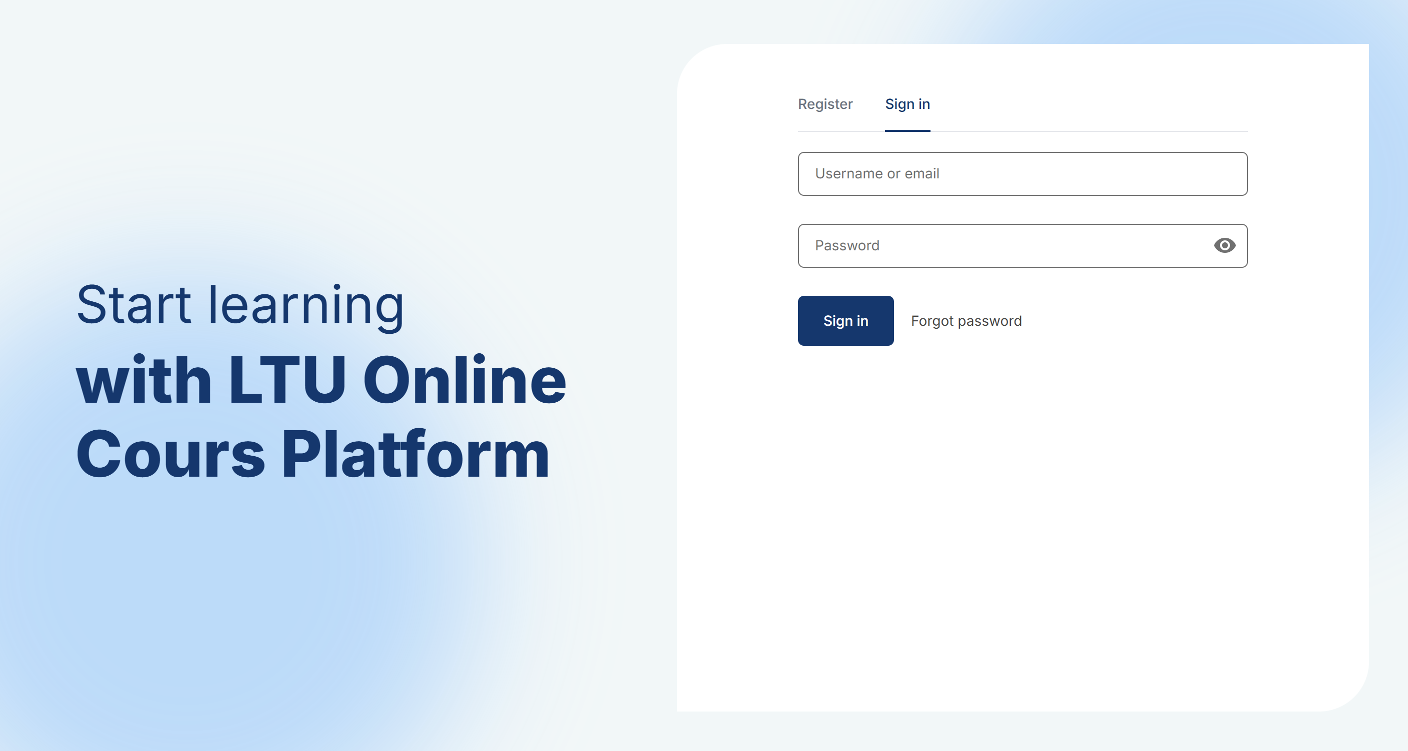 platform COURS  (open-edx) 